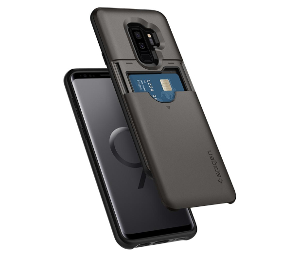 Etui Slim Armor CS do Samsung Galaxy S9 stalowe - 1382470 - zdjęcie 7